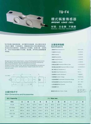 濟南泰欽電氣 阿里大量供應橋式稱重傳感器TQ-F4，筑牢工業稱重基石